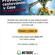 Tvorba grafického e-mailu pro Netbox